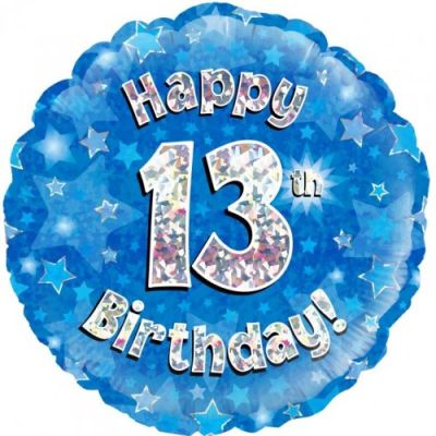 13th Foil Balloon Bouquet - UpUpNAwayBalloons