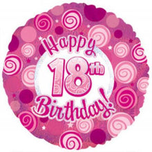 Load image into Gallery viewer, 18th Foil Balloon Bouquet - UpUpNAwayBalloons