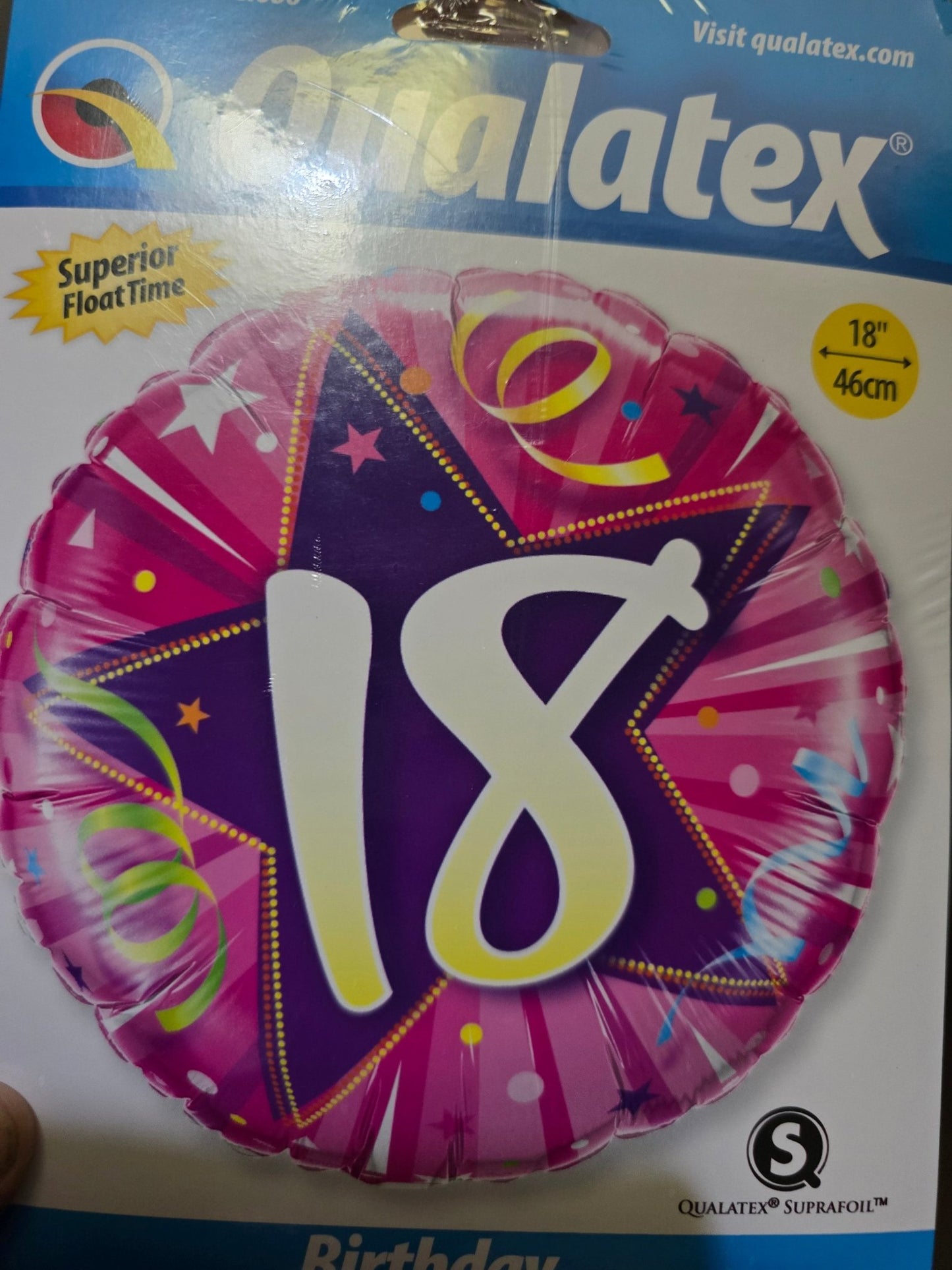 18th Foil Balloon Bouquet - UpUpNAwayBalloons