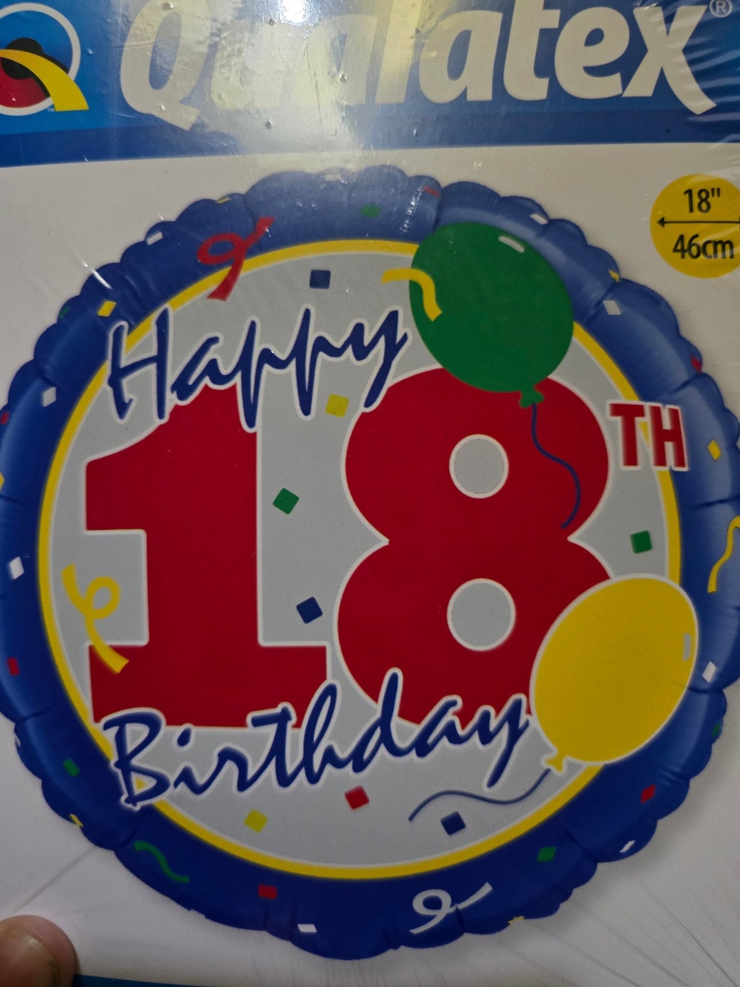 18th Foil Balloon Bouquet - UpUpNAwayBalloons