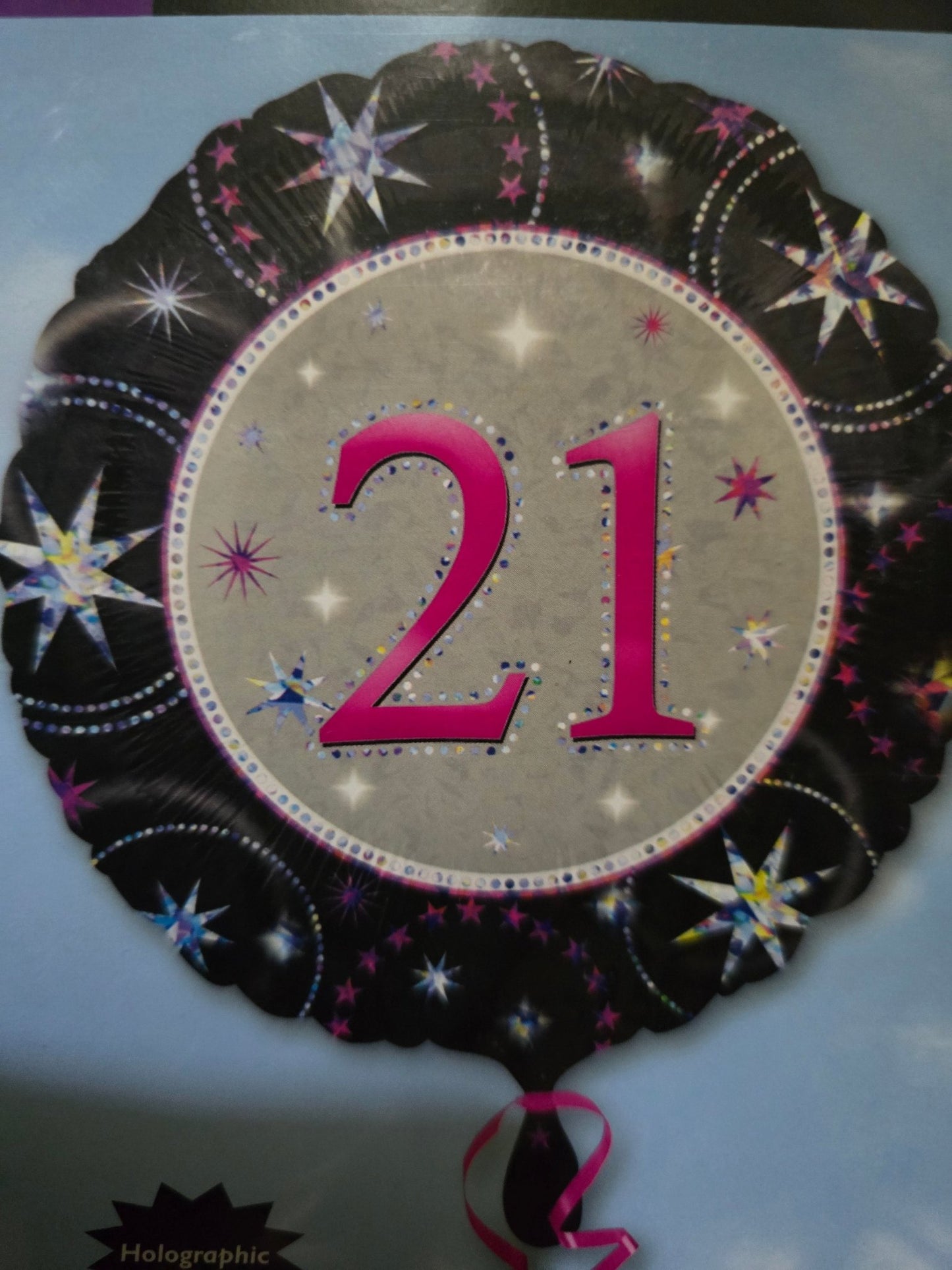 21st Foil Balloon Bouquet - UpUpNAwayBalloons
