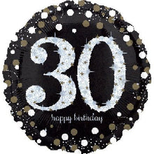 Load image into Gallery viewer, 30th Foil Balloon Bouquet - UpUpNAwayBalloons
