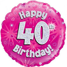 Load image into Gallery viewer, 40th Foil Balloon Bouquet - UpUpNAwayBalloons