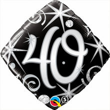Load image into Gallery viewer, 40th Foil Balloon Bouquet - UpUpNAwayBalloons