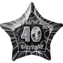 Load image into Gallery viewer, 40th Foil Balloon Bouquet - UpUpNAwayBalloons