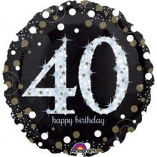 Load image into Gallery viewer, 40th Foil Balloon Bouquet - UpUpNAwayBalloons