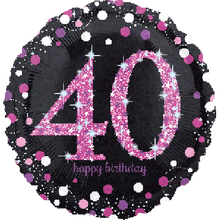 Load image into Gallery viewer, 40th Foil Balloon Bouquet - UpUpNAwayBalloons