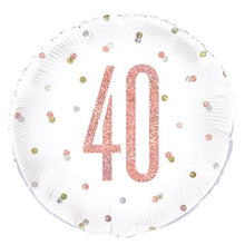 Load image into Gallery viewer, 40th Foil Balloon Bouquet - UpUpNAwayBalloons