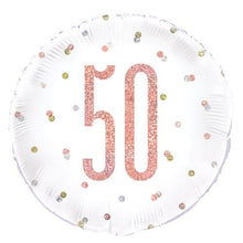 Load image into Gallery viewer, 50th Foil Balloon Bouquet - UpUpNAwayBalloons