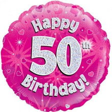 Load image into Gallery viewer, 50th Foil Balloon Bouquet - UpUpNAwayBalloons