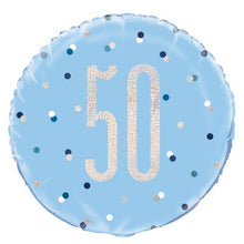 Load image into Gallery viewer, 50th Foil Balloon Bouquet - UpUpNAwayBalloons