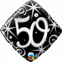 Load image into Gallery viewer, 50th Foil Balloon Bouquet - UpUpNAwayBalloons