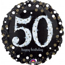 Load image into Gallery viewer, 50th Foil Balloon Bouquet - UpUpNAwayBalloons