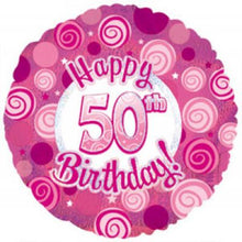 Load image into Gallery viewer, 50th Foil Balloon Bouquet - UpUpNAwayBalloons