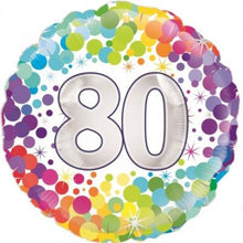 Load image into Gallery viewer, 80th Foil Balloon Bouquet - UpUpNAwayBalloons