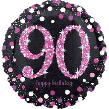 Load image into Gallery viewer, 90th Foil Balloon Bouquet - UpUpNAwayBalloons