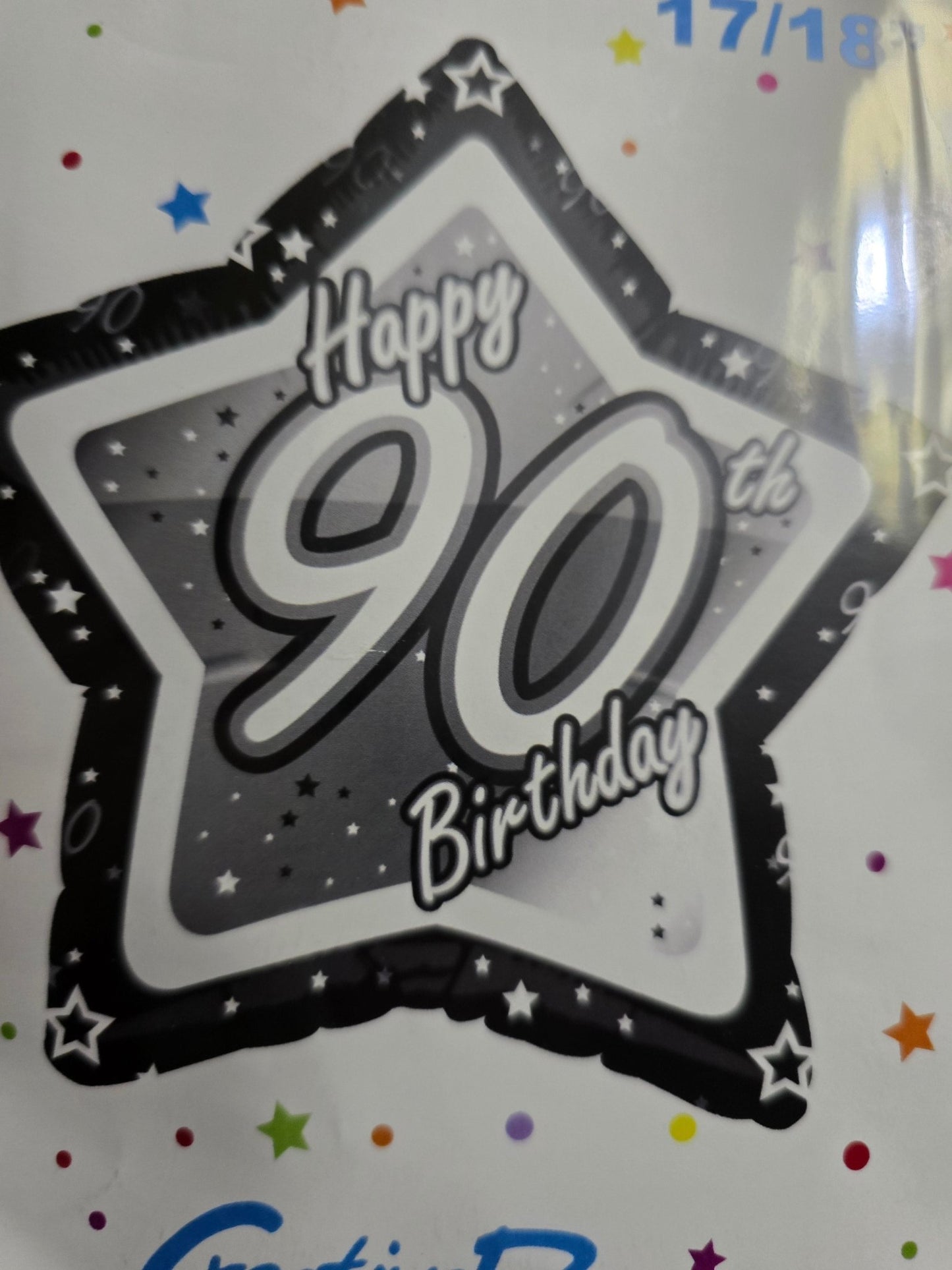 90th Foil Balloon Bouquet - UpUpNAwayBalloons