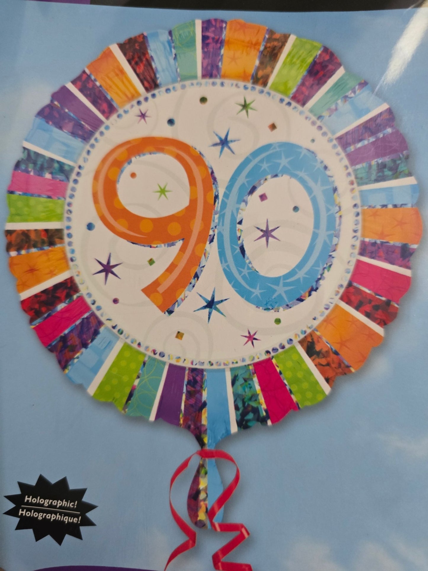 90th Foil Balloon Bouquet - UpUpNAwayBalloons