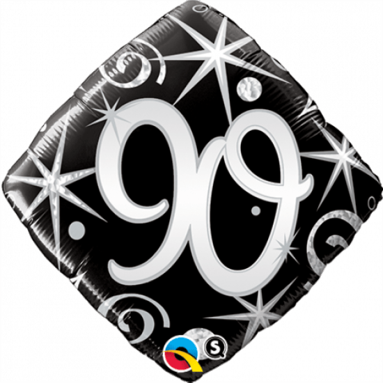 90th Foil Balloon Bouquet - UpUpNAwayBalloons