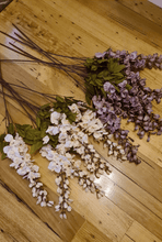 Load image into Gallery viewer, Artificial Flowers and Greenery for hire - available for hire when hiring a backdrop with us and an Organic Balloon Garland by UpUpNAwayBalloons