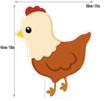 Load image into Gallery viewer, Barn Yard Animals - For hire with our backdrops and Organic Balloon Garlands for little ones Birthdays . - UpUpNAwayBalloons