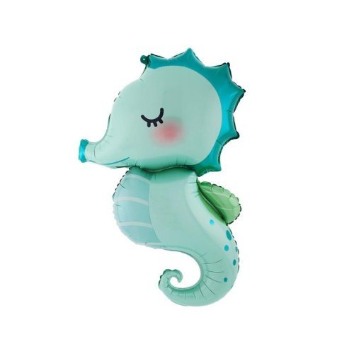 Cute Little Seahorse by UpUpNAwayBalloons