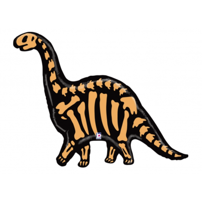 Dinosaur Skeleton Brontosaurus / Long Neck by UpUpNAwayBalloons