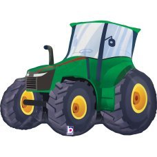 Farm Tractor Supershape Balloon by UpUpNAwayBalloons