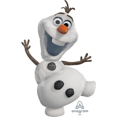 Frozen Disney Olaf Supershape Balloon - UpUpNAwayBalloons