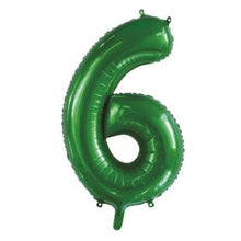 Load image into Gallery viewer, Green Numbers - UpUpNAwayBalloons