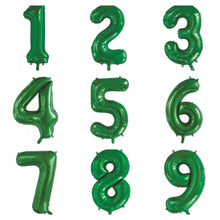 Load image into Gallery viewer, Green Numbers - UpUpNAwayBalloons