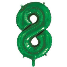 Load image into Gallery viewer, Green Numbers - UpUpNAwayBalloons