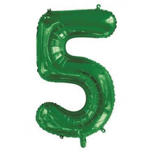Load image into Gallery viewer, Green Numbers - UpUpNAwayBalloons