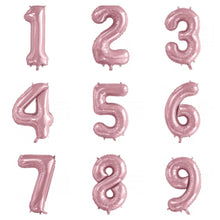 Load image into Gallery viewer, Light Pink Numbers - UpUpNAwayBalloons