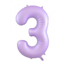 Load image into Gallery viewer, Lilac/Mauve Numbers - UpUpNAwayBalloons