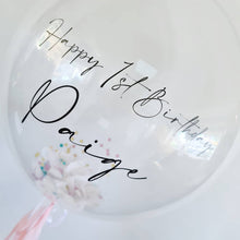Load image into Gallery viewer, Personalised Bubble Balloons by UpUpNAwayBalloons