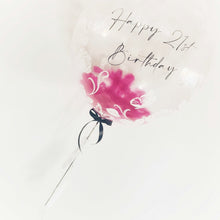 Load image into Gallery viewer, Personalised Bubble Balloons by UpUpNAwayBalloons
