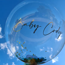 Load image into Gallery viewer, Personalised Bubble Balloons by UpUpNAwayBalloons