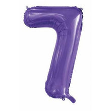 Load image into Gallery viewer, Purple Numbers - UpUpNAwayBalloons