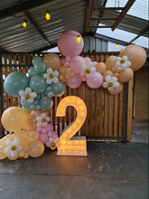 Load image into Gallery viewer, Single Light Up Number Hire - Not available to hire without a Balloon Garland - UpUpNAwayBalloons