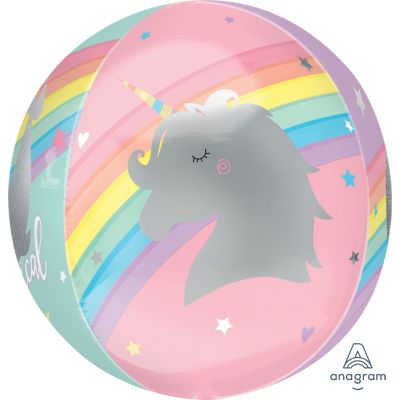 Unicorn Pastel Colours Money Gift Balloon - UpUpNAwayBalloons
