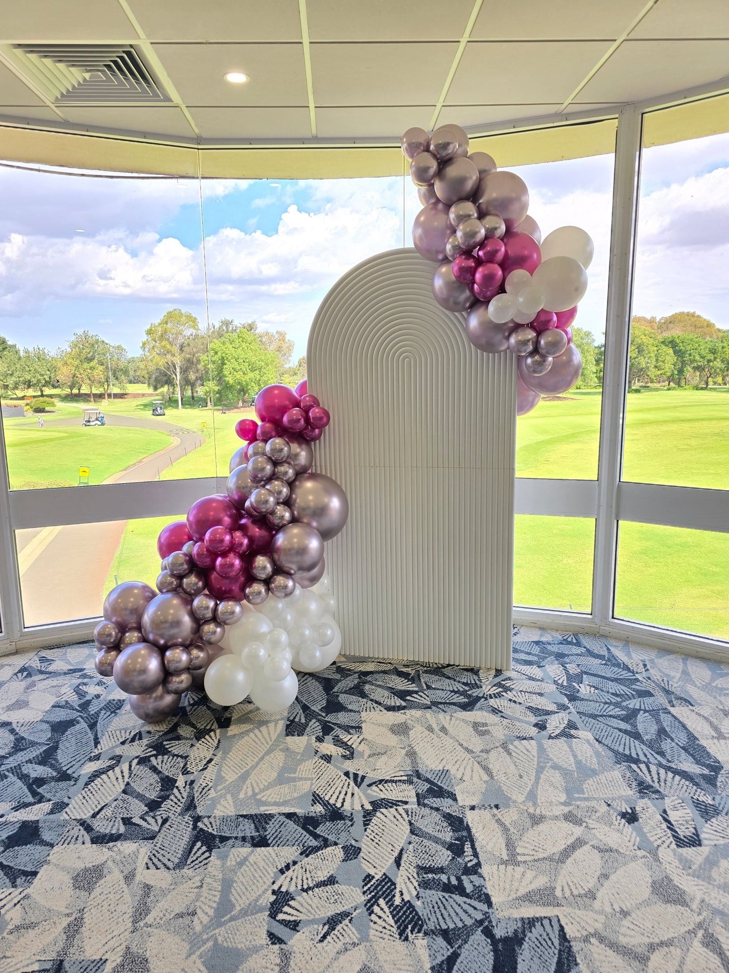 Year 2025 Organic Balloon Garlands (click on photo to view all photos) - UpUpNAwayBalloons
