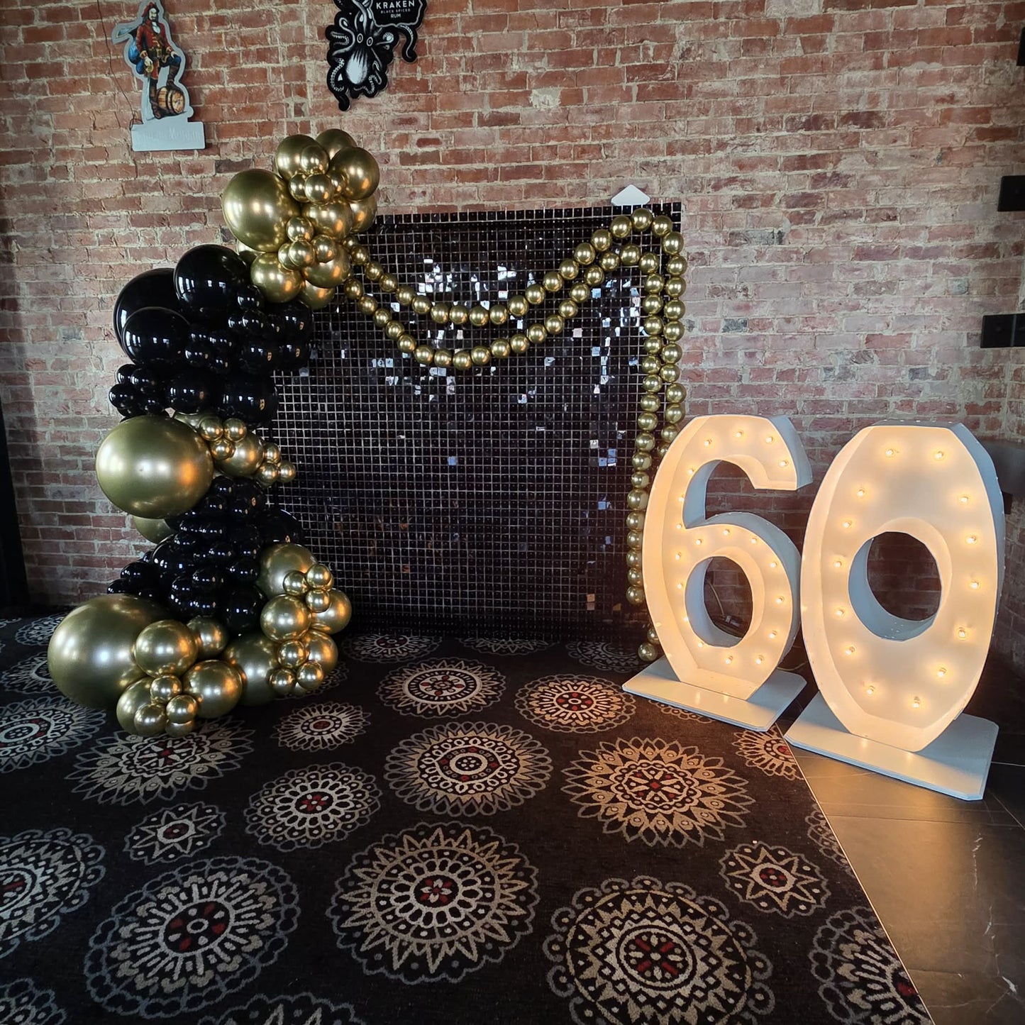 Year 2026 Organic Balloon Garlands (click on photo to view all photos) - UpUpNAwayBalloons