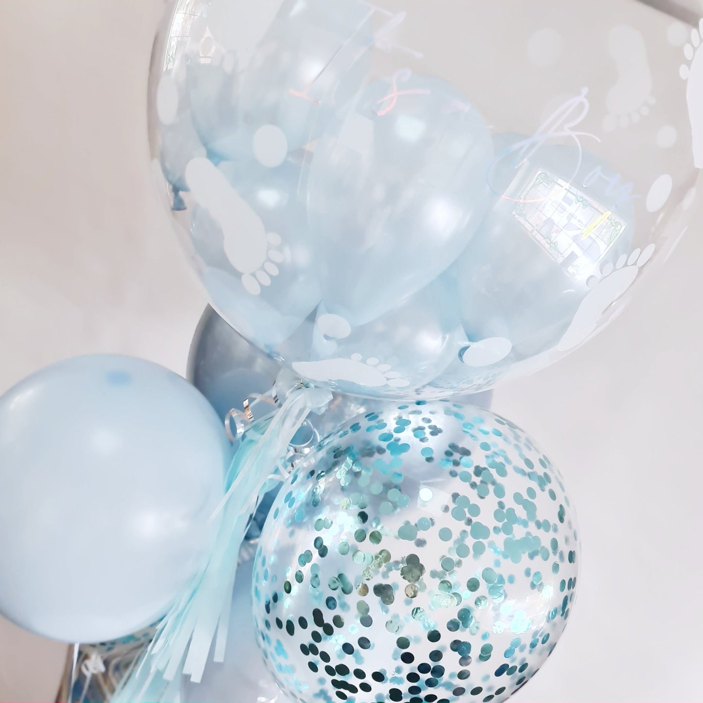 Deluxe Baby Shower Bouquet - UpUpNAwayBalloons