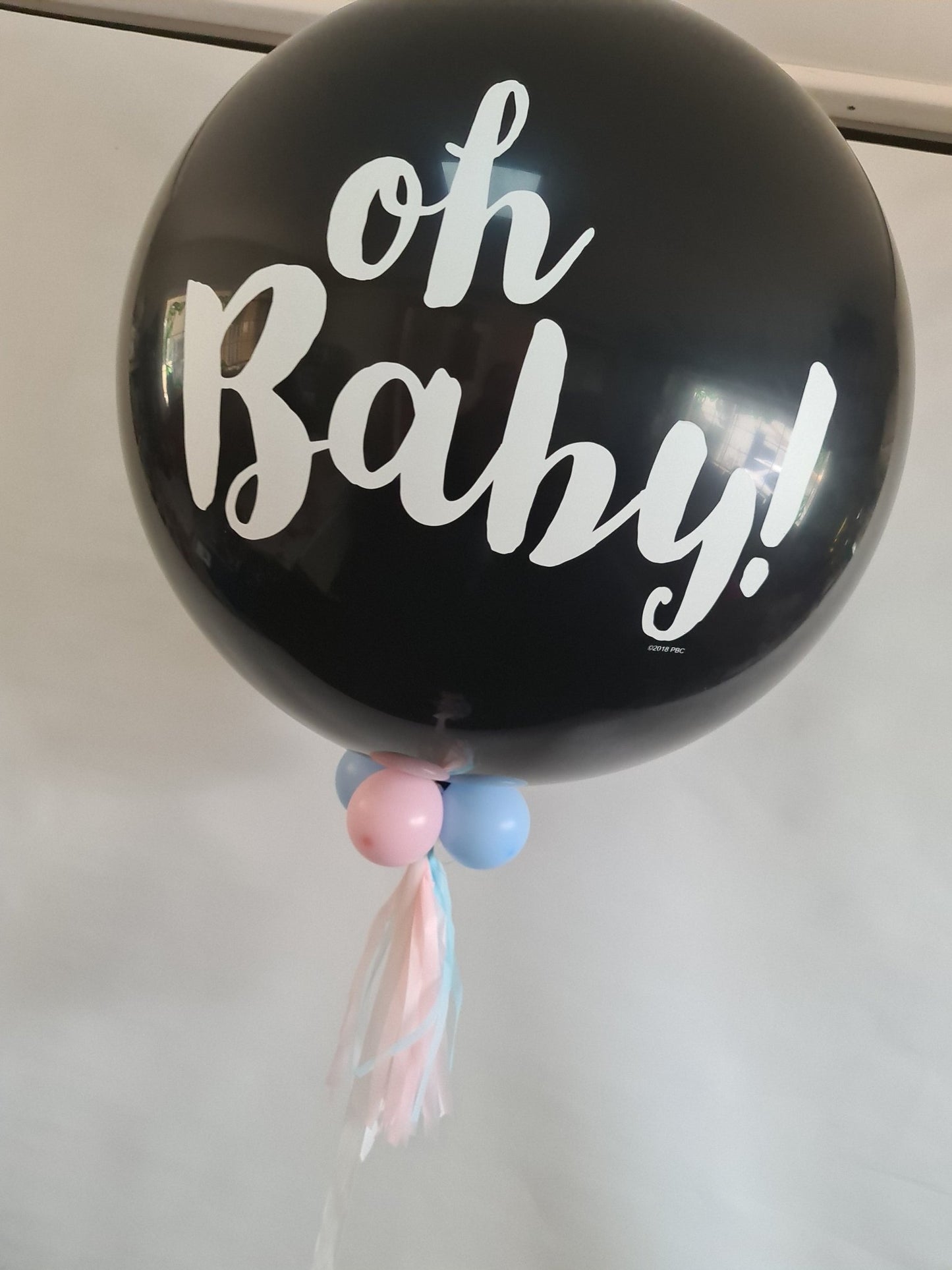 Oh Baby Gender Reveal - UpUpNAwayBalloons