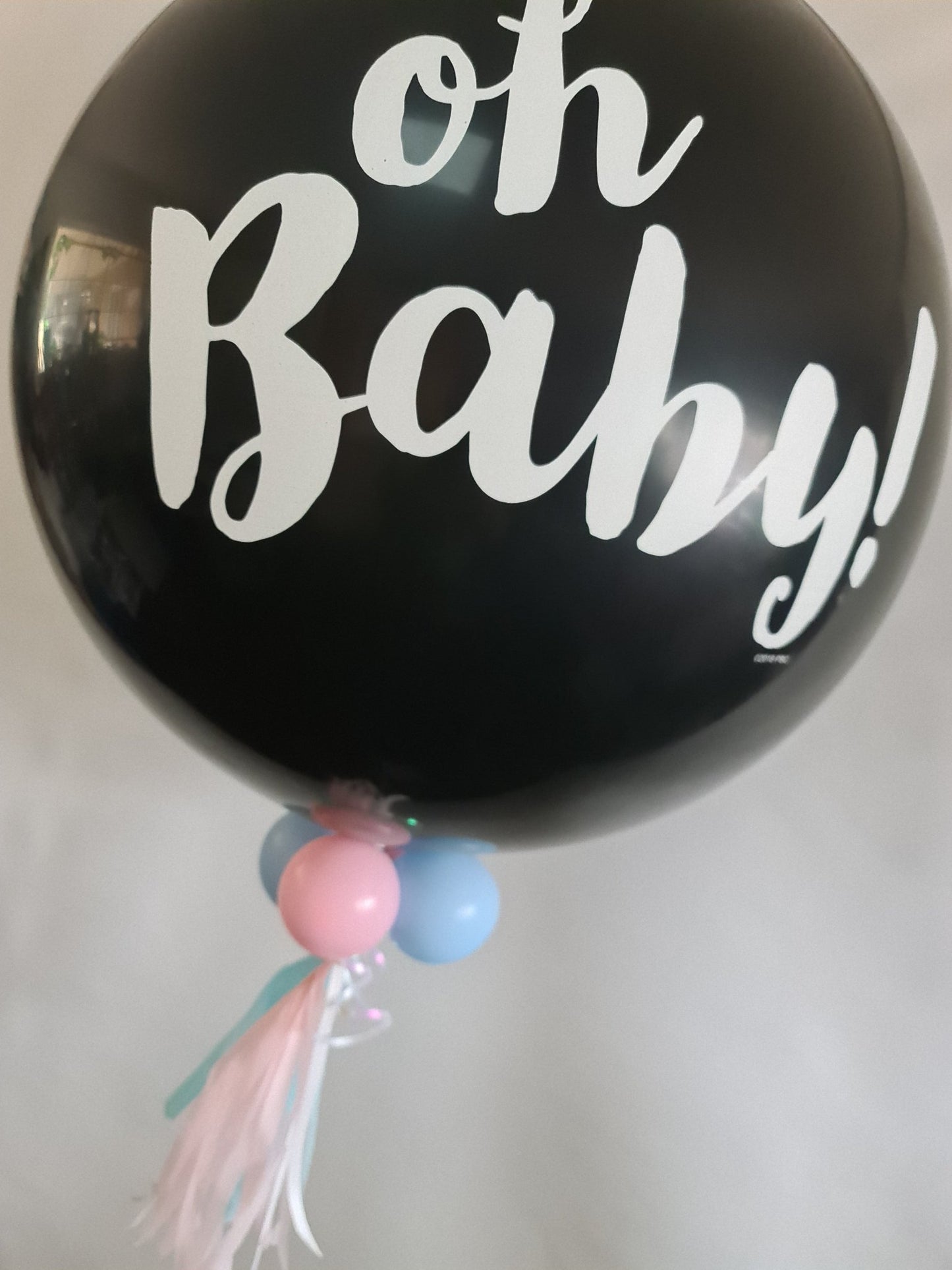 Oh Baby Gender Reveal - UpUpNAwayBalloons