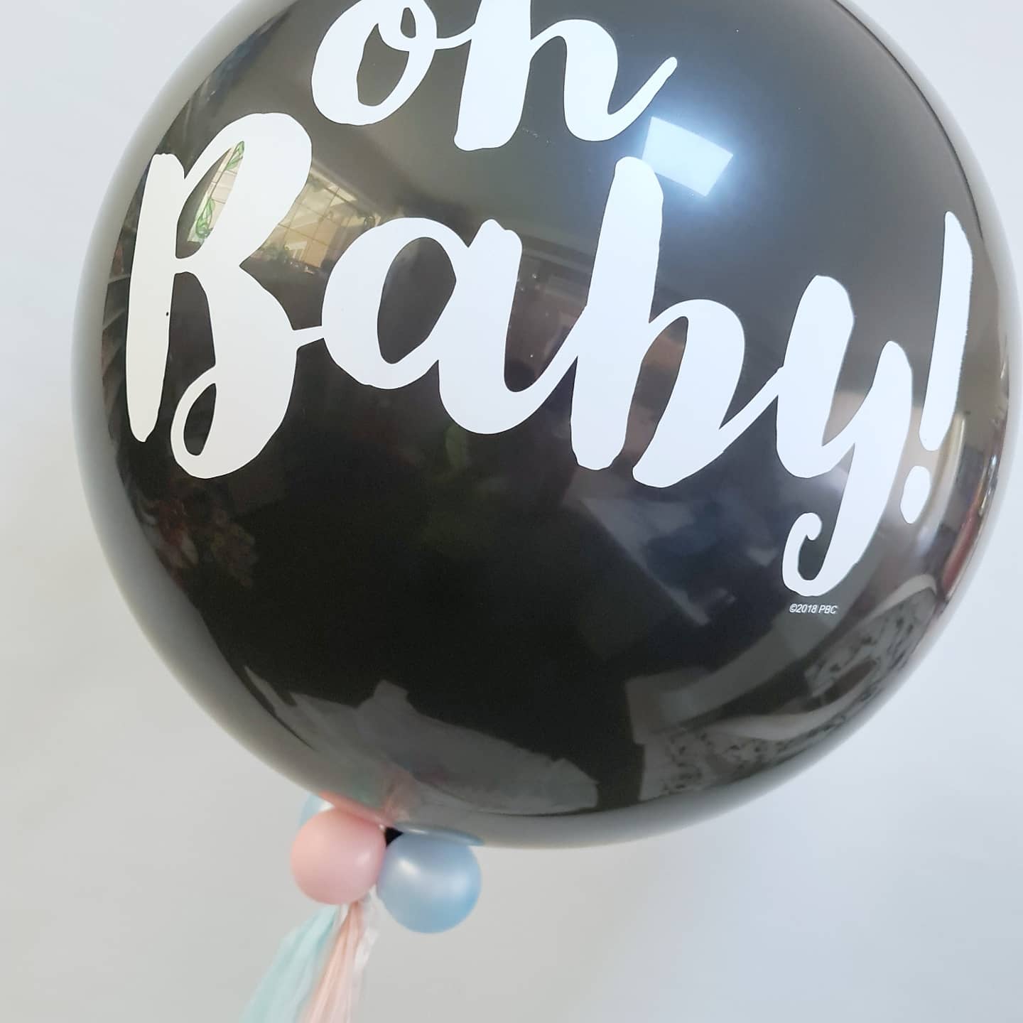 Oh Baby Gender Reveal - UpUpNAwayBalloons