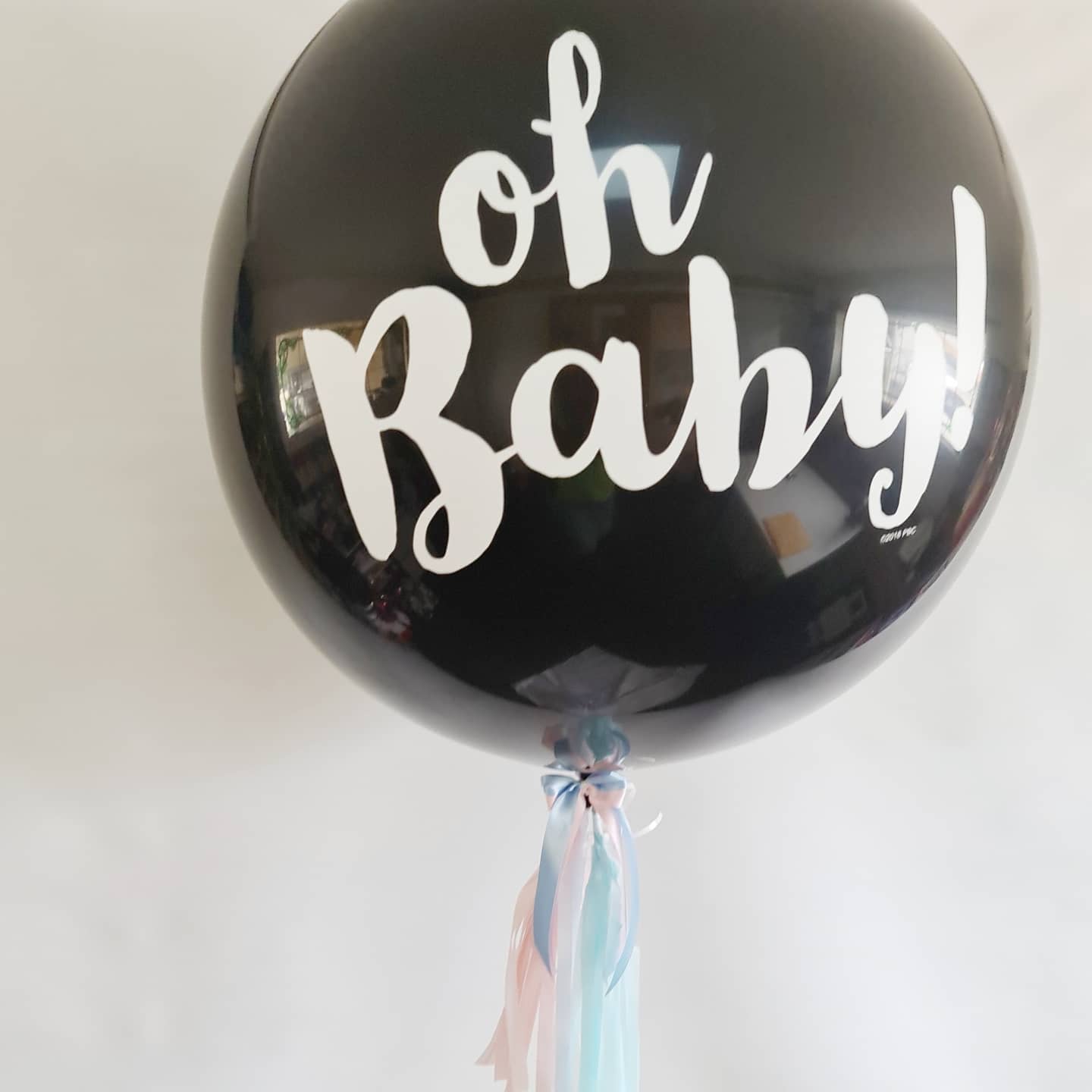 Oh Baby Gender Reveal - UpUpNAwayBalloons