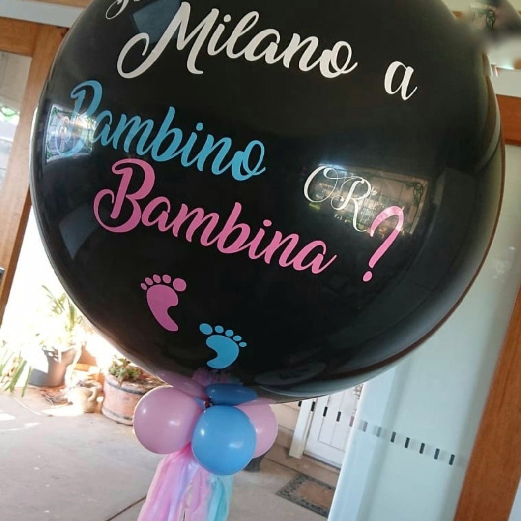 Personalised Gender Reveal - UpUpNAwayBalloons