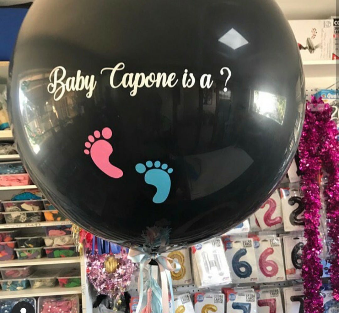 Personalised Gender Reveal - UpUpNAwayBalloons